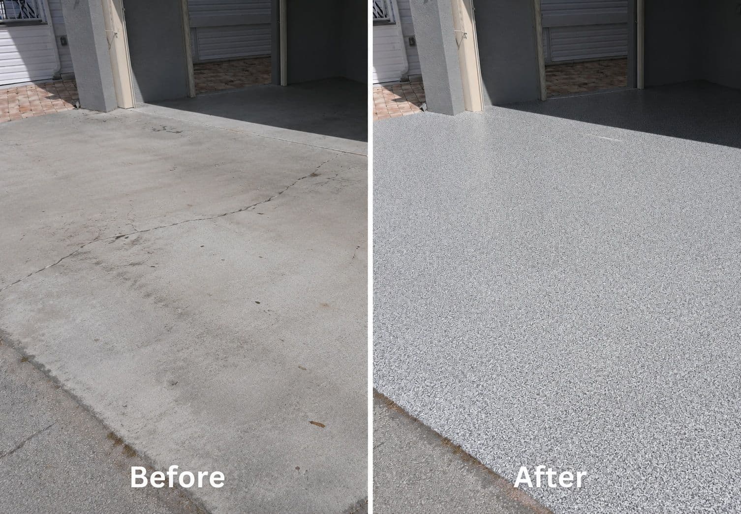 Texas-Tough Surfaces: Coating Concrete Driveway in The Woodlands