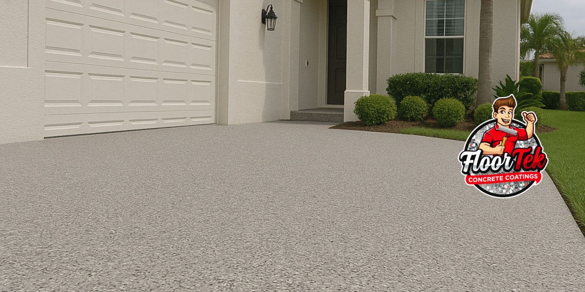 Driveway Floor Coatings in Birmingham & Stuart | Floortek’s Polyaspartic Solution