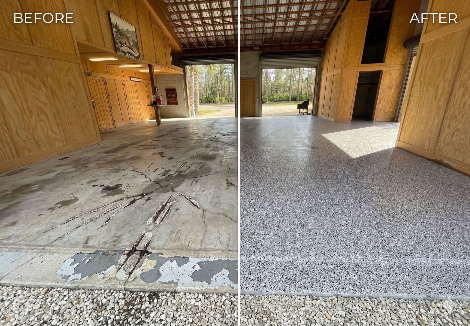 Texas Heat vs. Your Concrete: Garage Floor Coating Polyurea