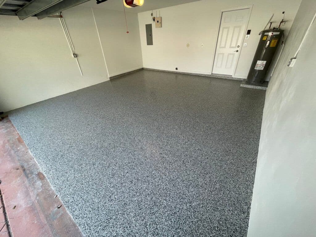Polyaspartic Garage Floor Coating in Birmingham, Alabama